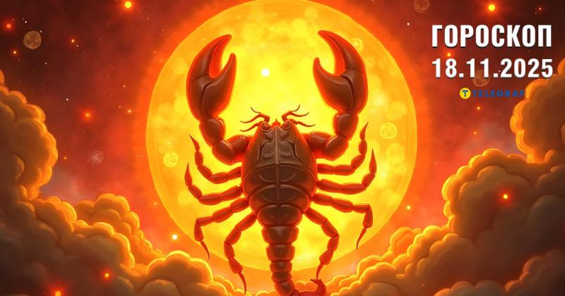 Астрологічний прогноз на 18 листопада: для Скорпіонів надійде вигідна пропозиція, а Козорогам варто очікувати успіхів у професійній сфері.