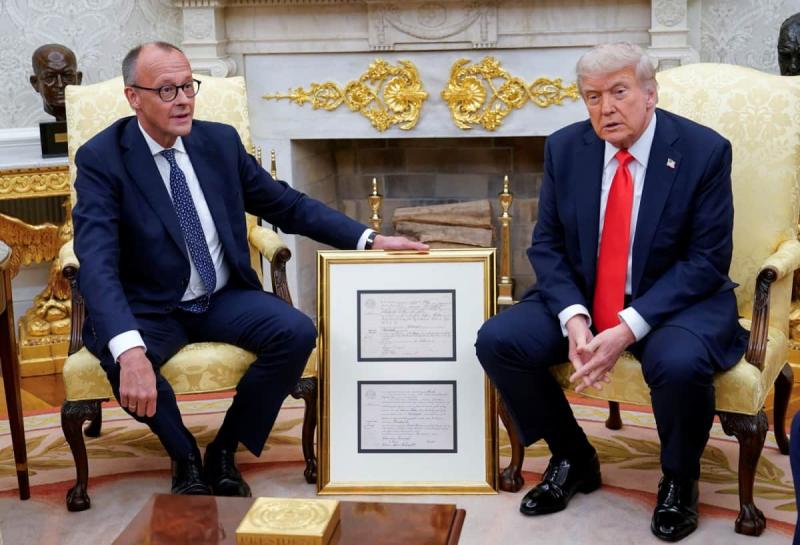 Мерц поділився деталями підготовки до візиту Трампа в Німеччину.