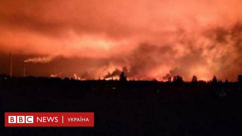 Кременчук зазнав одну з найпотужніших атак, коли в повітрі кружляли дрони та ракети - BBC News Україна.