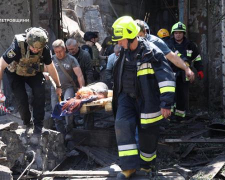 Кількість постраждалих внаслідок удару Росії по Дніпру зросла.