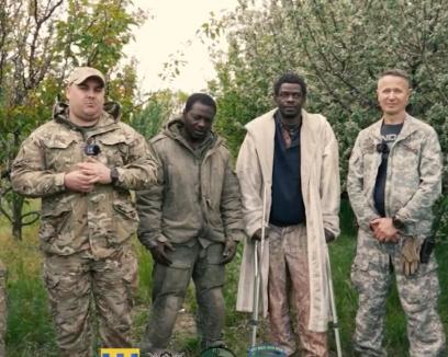 Українські військовослужбовці захопили в полон двох громадян Камеруну, які брали участь у бойових діях на стороні ворога.