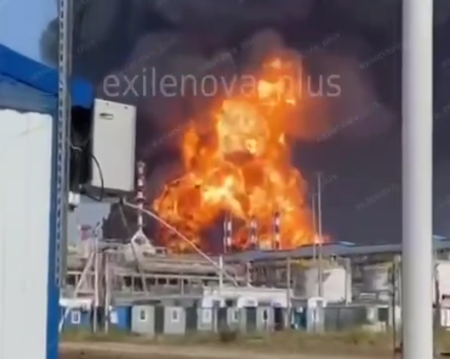 Протягом тижня безпілотники Збройних сил України знищили два нафтопереробні заводи та дві станції для перекачування нафти на території РФ.