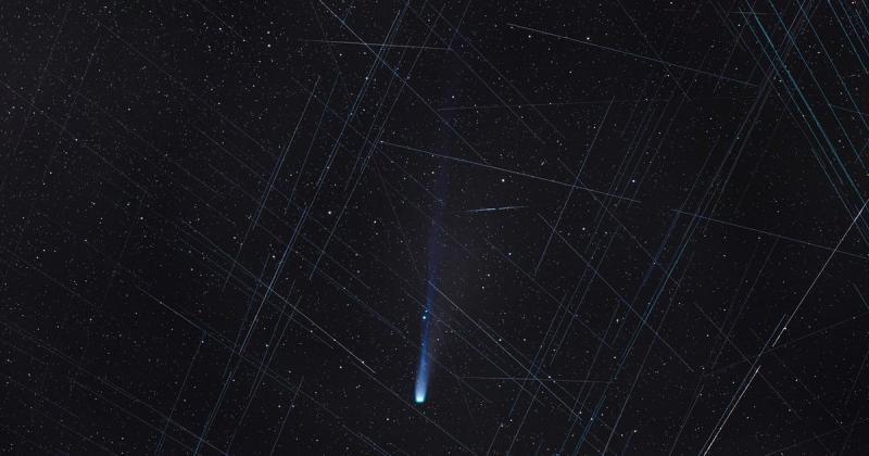 Супутники Ілона Маска ускладнюють астрономічні спостереження: це підтверджує комета (фото)